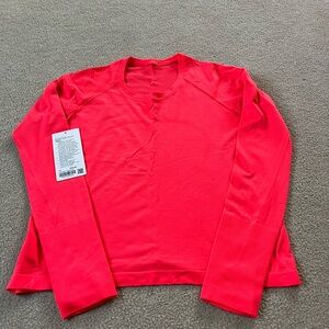 NWT Lululemon swiftly LS size 14 race length